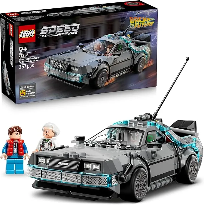 LEGO Speed Champions - La Machine à Remonter le Temps de Retour vers le Futur - 77256