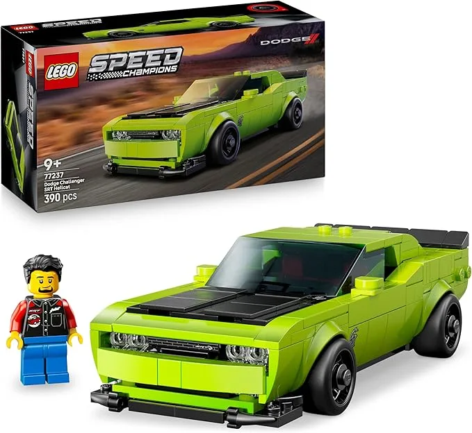 LEGO Speed Champions - Voiture de Sport Dodge Challenger SRT Hellcat - 77237