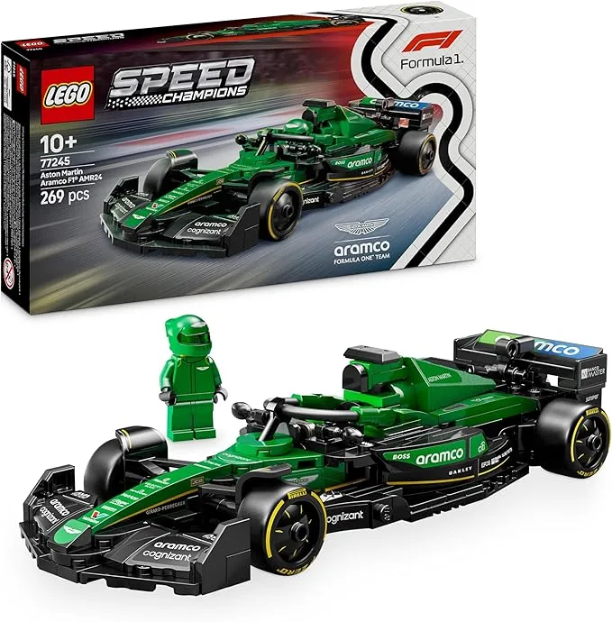 LEGO Speed Champions - Voiture F1 Aston Martin Aramco AMR24 - 77245
