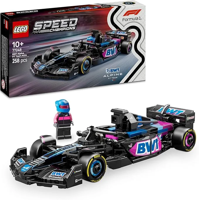LEGO Speed Champions - Voiture F1 BWT Alpine Team A524 - 77248