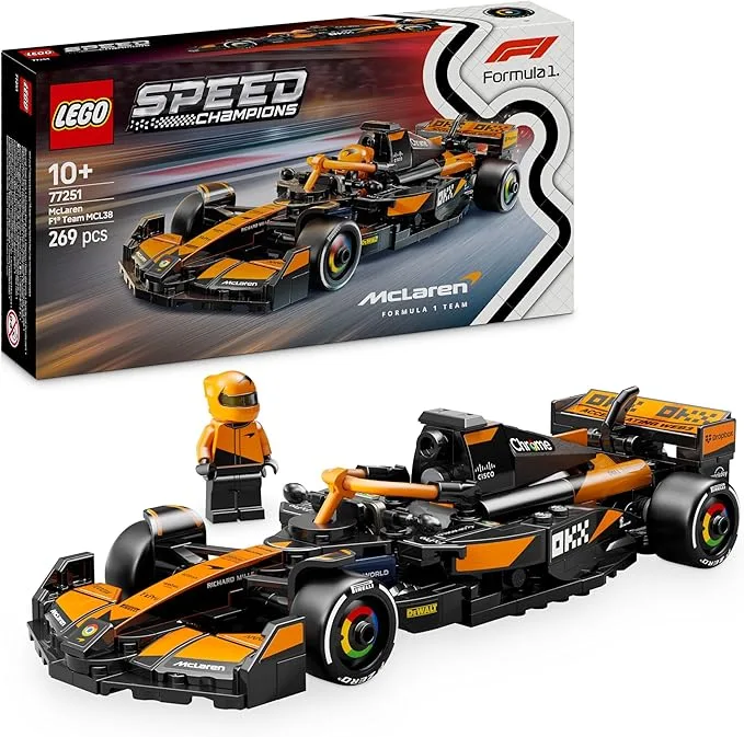 LEGO Speed Champions - Voiture F1 McLaren Team MCL38 - 77251