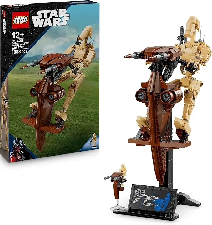 LEGO Star Wars - La Menace Fantôme Droïde de Combat sur Son Stap - 75428