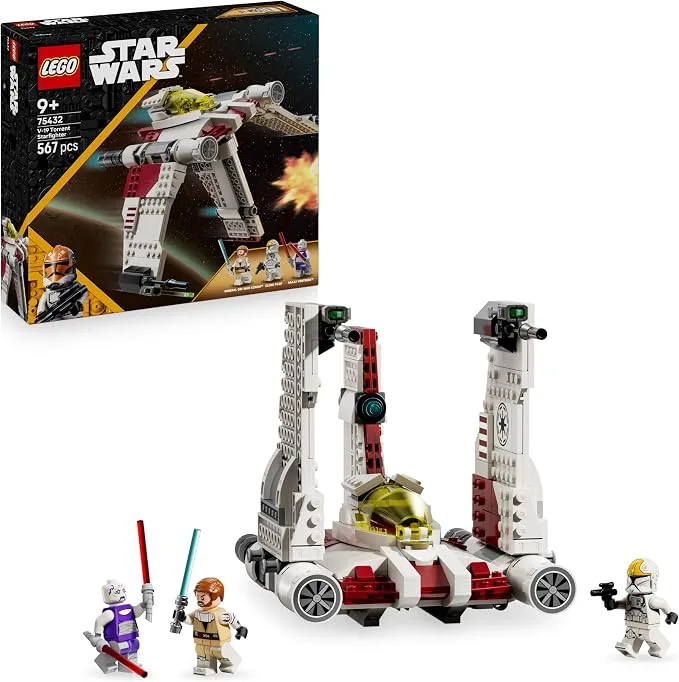 LEGO Star Wars - L’Attaque des Clones Chasseur V-19 Torrent - 75432