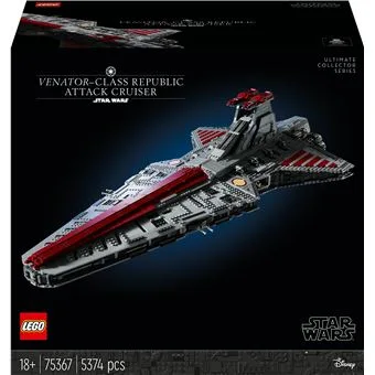 LEGO Star Wars - Le croiseur d’assaut de classe Venator de la République - 75367