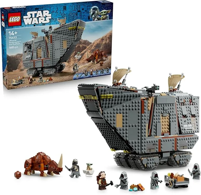 LEGO Star Wars - Le Sandcrawler d'Offworld et le Mudhorn - 75453