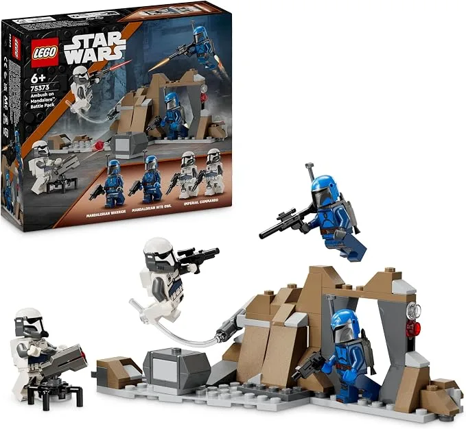 LEGO Star Wars - Pack de combat de l’embuscade sur Mandalore - 75373