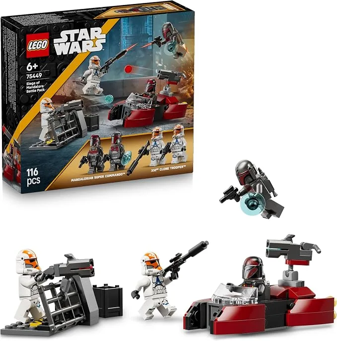 LEGO Star Wars - Pack de combat le Siège de mandalore - 75449