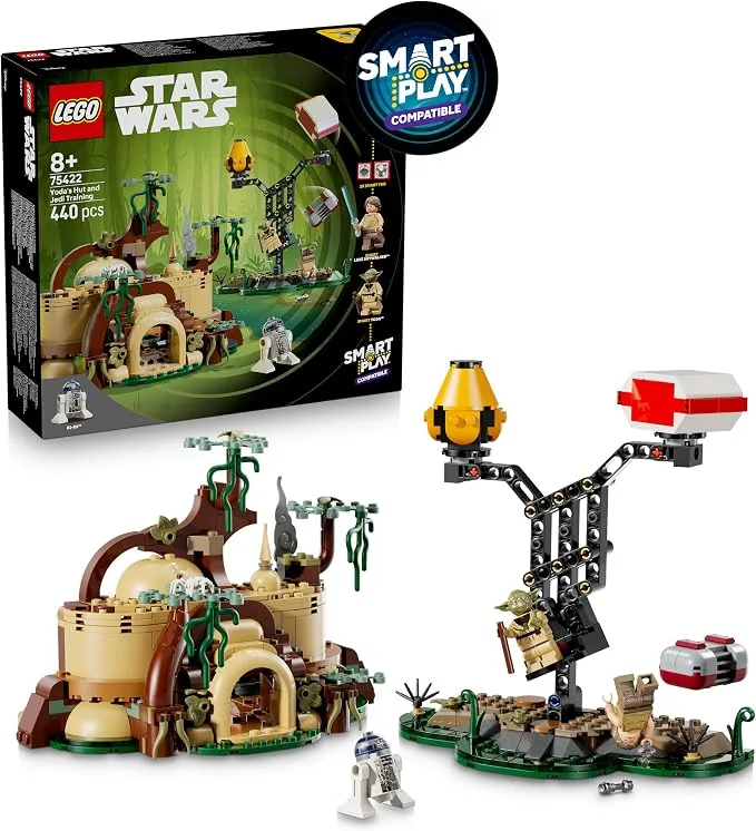 LEGO Star Wars - Smart Play: la hutte de Yoda et l’entraînement Jedi - 75422