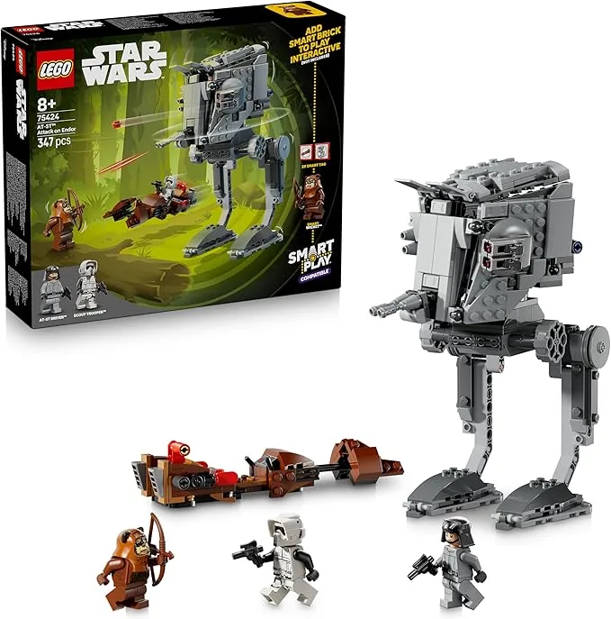 LEGO Star Wars - Smart Play Star Wars L’attaque du At-St sur Endor - 75424