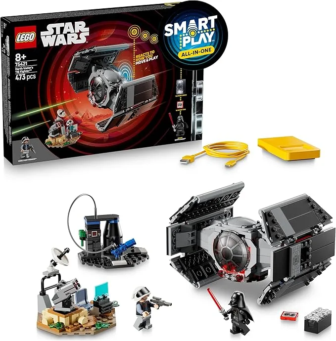 LEGO Star Wars - Smart Play Star Wars: le TIE Fighter de Dark Vador - 75421