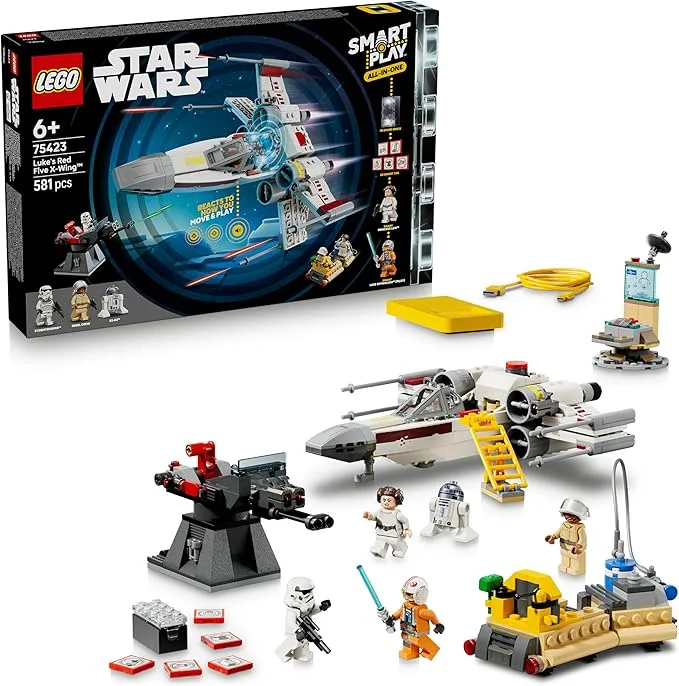 LEGO Star Wars - Smart Play Star Wars: le X-Wing Red Five de Luke - 75423