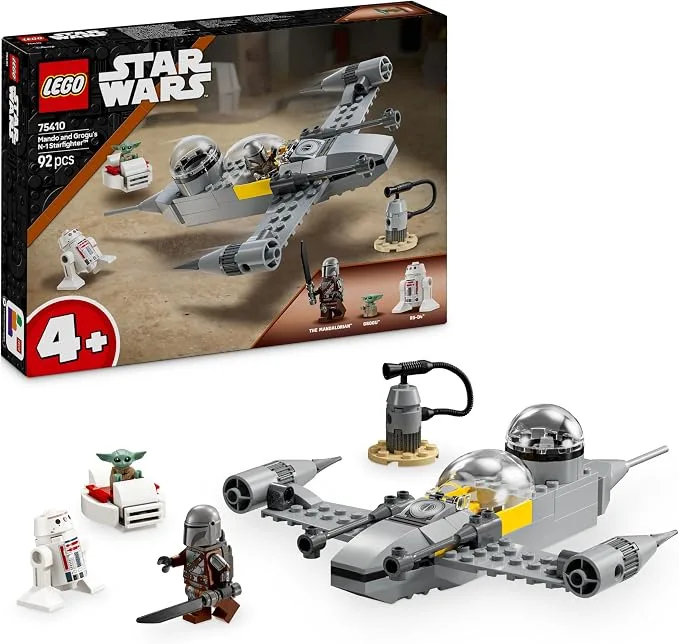 LEGO Star Wars - The Mandalorian Le chasseur N-1 de Mando et Grogu - 75410