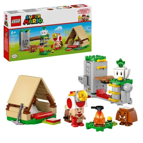 LEGO Super Mario – Campement du capitaine Toad – 72040
