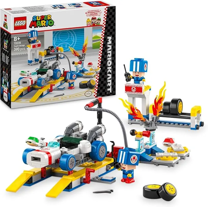 LEGO Super Mario - Mario Kart Garage de Toad - 72035