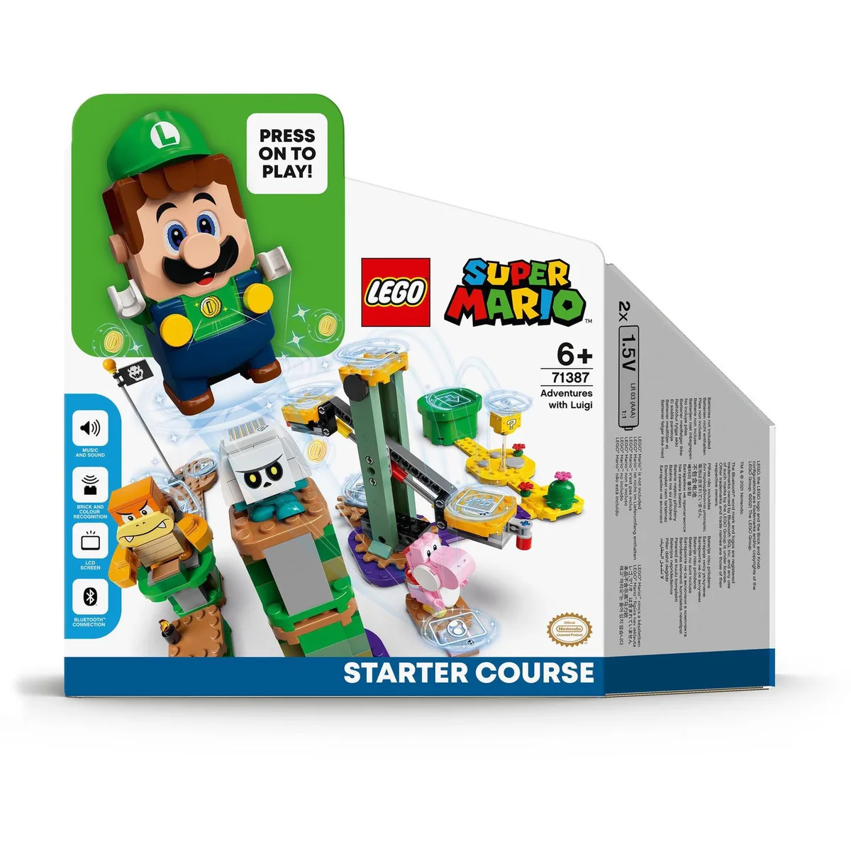 LEGO Super Mario - Pack de Démarrage Les Aventures de Luigi - 71387