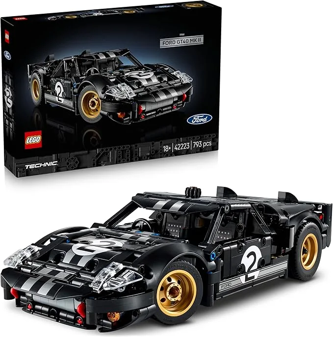 LEGO Technic - la Voiture de Course 1966 Ford GT40 MKII - 42223
