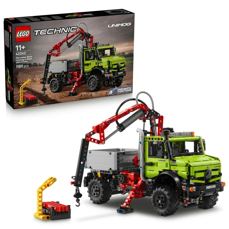 LEGO Technic - Mercedes-Benz Unimog U 5023 avec Grue - 42242