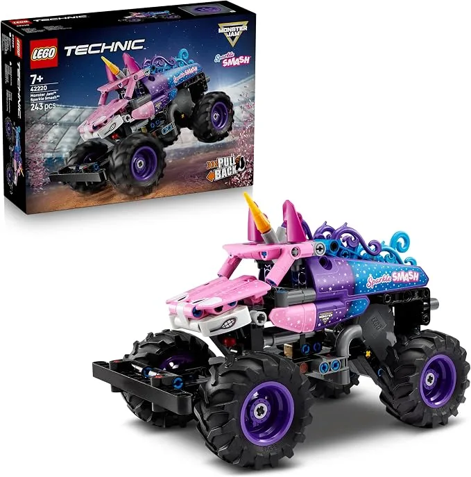 LEGO Technic - Monster Jam Sparkle Smash à rétrofiction - 42220
