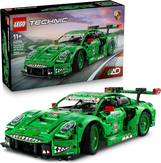 LEGO Technic - Voiture Porshe 911 GT3 R Rexy AO Racing - 42224