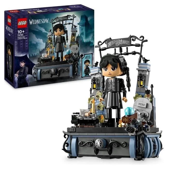 LEGO Wednesday - DC Mercredi Figurine de Mercredi Addams - 76780