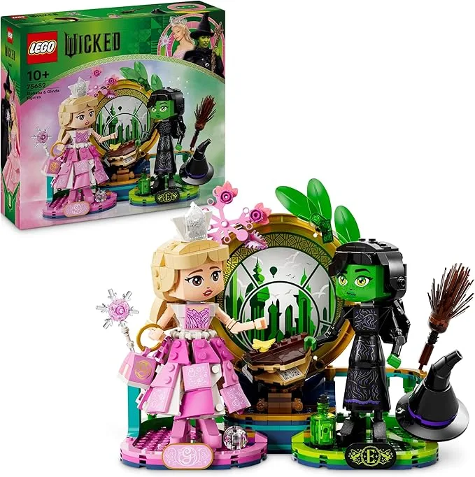 LEGO Wicked - Figurines d’Elphaba et de Glinda - 75682
