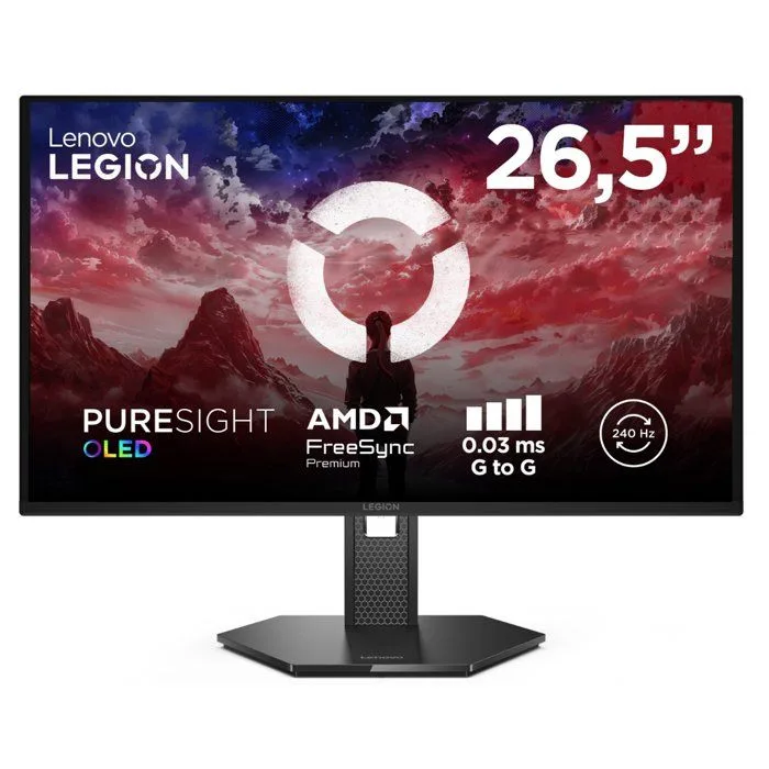 Lenovo Ecran PC gamer OLED 26,5″ Legion 27Q-10 67E1GAC1EU