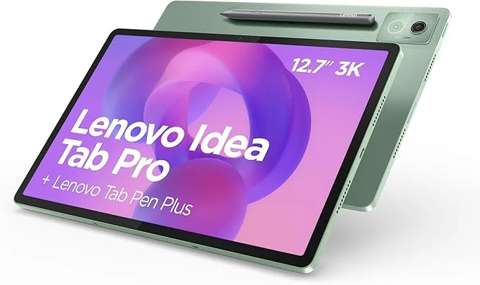 Lenovo Idea Tab Pro Tablette Tactile · 12.7″ · 8 Go · 128 Go · Vert · Wi-Fi 6E · 144 Hz