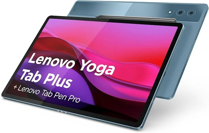 Lenovo Yoga Tab Plus Tablette Tactile 12.7″ 3K · 16 Go · 256 Go · Wi-Fi 7 · 144 Hz