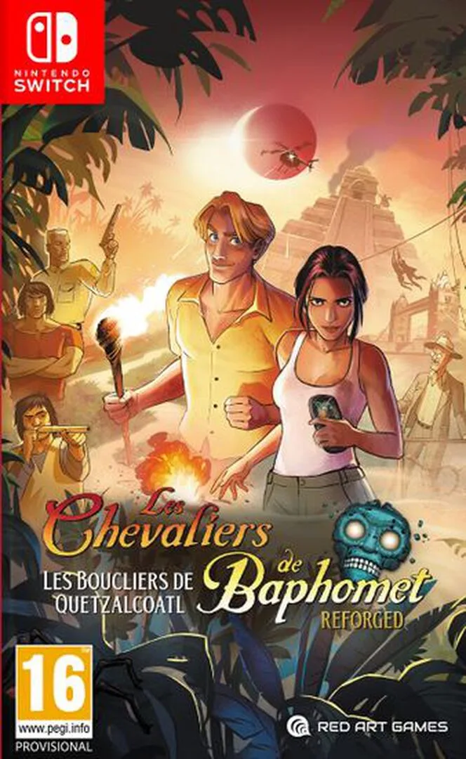 Les Chevaliers De Baphomet Les Boucliers De Quetzalcoatl Reforged - Nintendo Switch