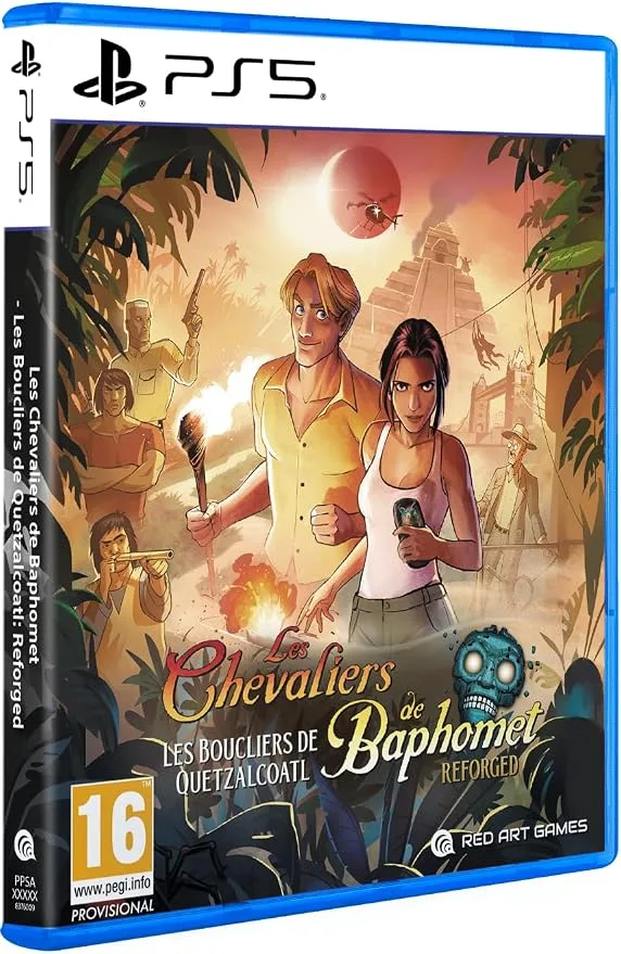 Les Chevaliers de Baphomet - Les Boucliers de Quetzalcoatl: Reforged - PS5