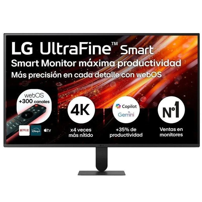 LG Smart Monitor | Écran Divertissement VA 32&Prime; 4K UHD | webOS