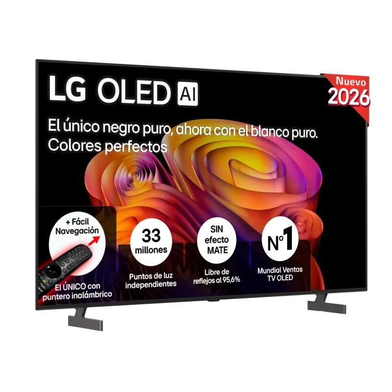 Smart TV 65" 4K OLED modèle OLED65B6