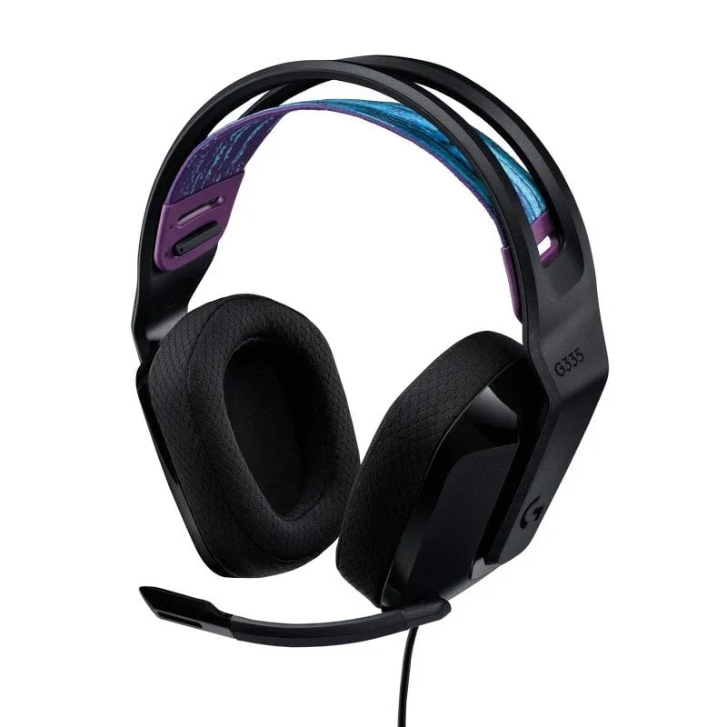 Logitech Casque gaming filaire G335 - Noir