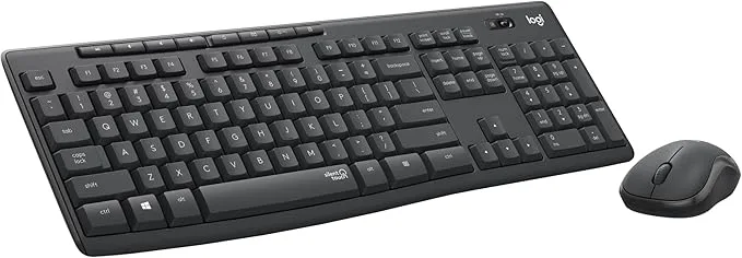 Logitech Clavier + souris MK295 Silent Wireless Combo