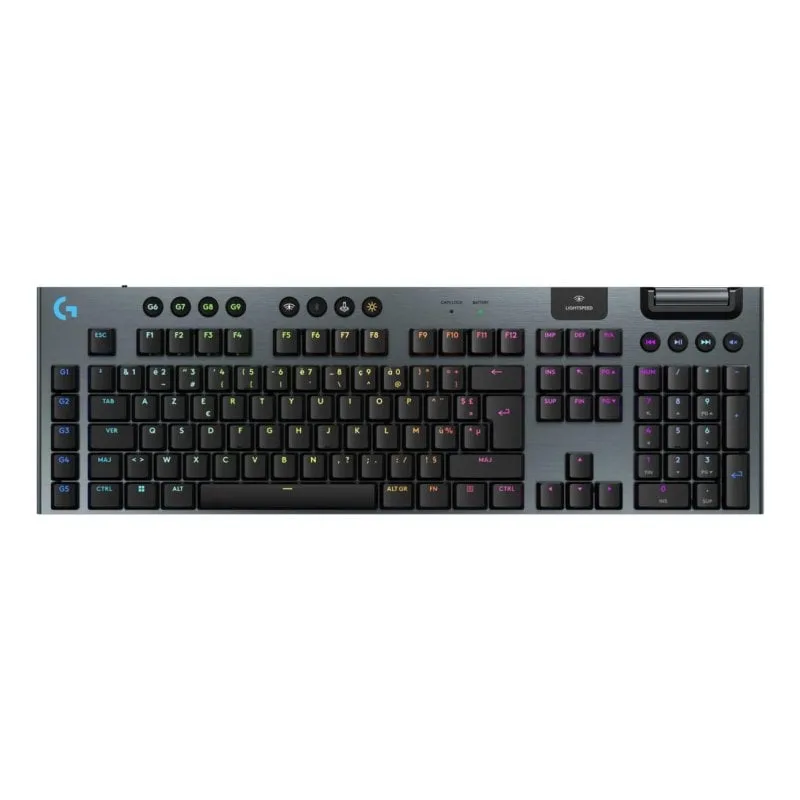 Logitech G G915 X Lightspeed Clavier gaming sans fil ultra-plat