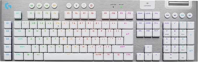 Logitech G G915 X Lightspeed Clavier gaming sans fil ultra-plat