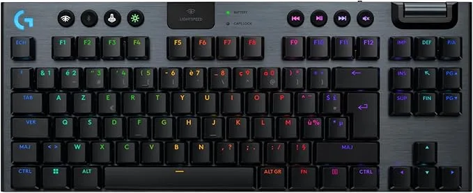 Logitech G G915 X Lightspeed TKL Clavier gaming sans fil ultra-plat