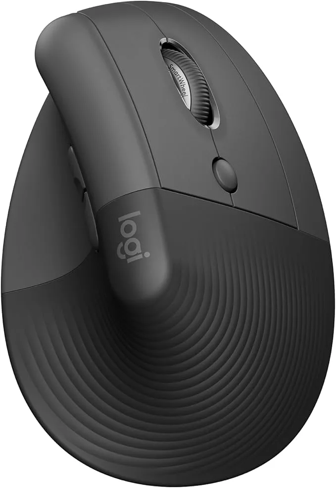 Logitech Lift Souris Ergonomique Verticale · Gris