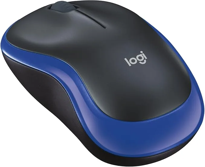 Logitech M185 Souris Sans Fil, 2.4 GHz avec Mini Récepteur USB