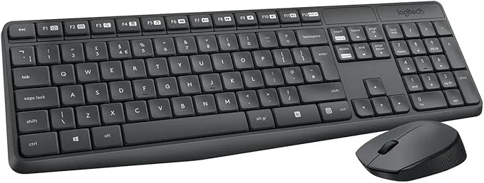 Logitech MK235 Combo Clavier et Souris sans Fil pour Windows