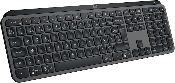 Logitech MX Keys S – Clavier sans fil AZERTY français gris
