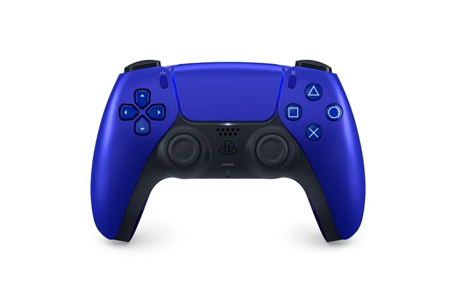 Manette Sans Fil DualSense, Cobalt Blue, pour PS5 & PC (PS5)
