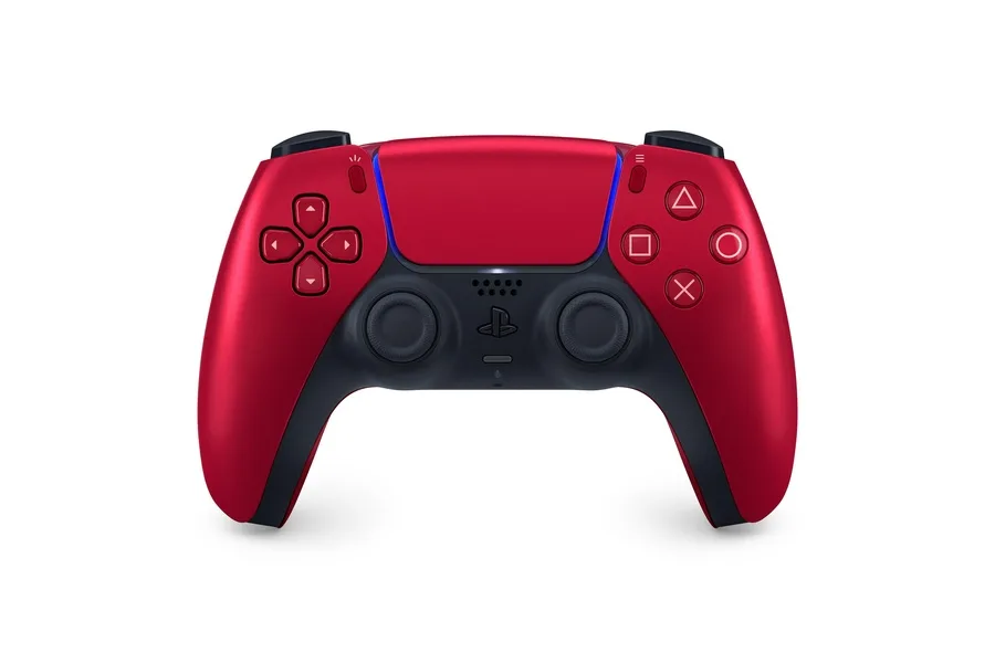 Manette Sans Fil DualSense, Volcanic Red, pour PS5 & PC (PS5)