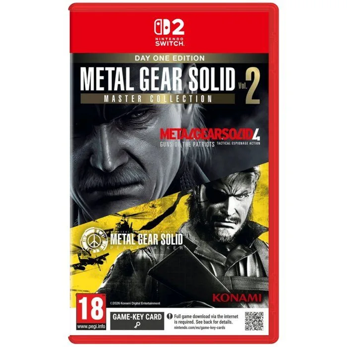 Metal Gear Solid: Master Collection Vol. 2 - Day One Edition - Nintendo Switch 2
