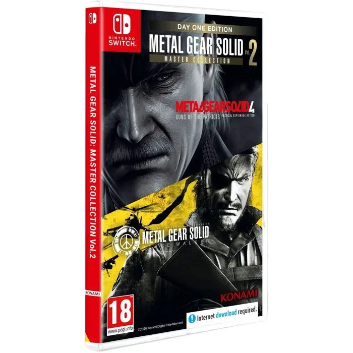 Metal Gear Solid: Master Collection Vol. 2 - Day One Edition - Nintendo Switch