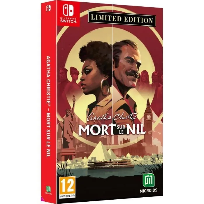 Microids Agatha Christie - Mort sur le Nil Microids - Limited Edition - Nintendo Switch