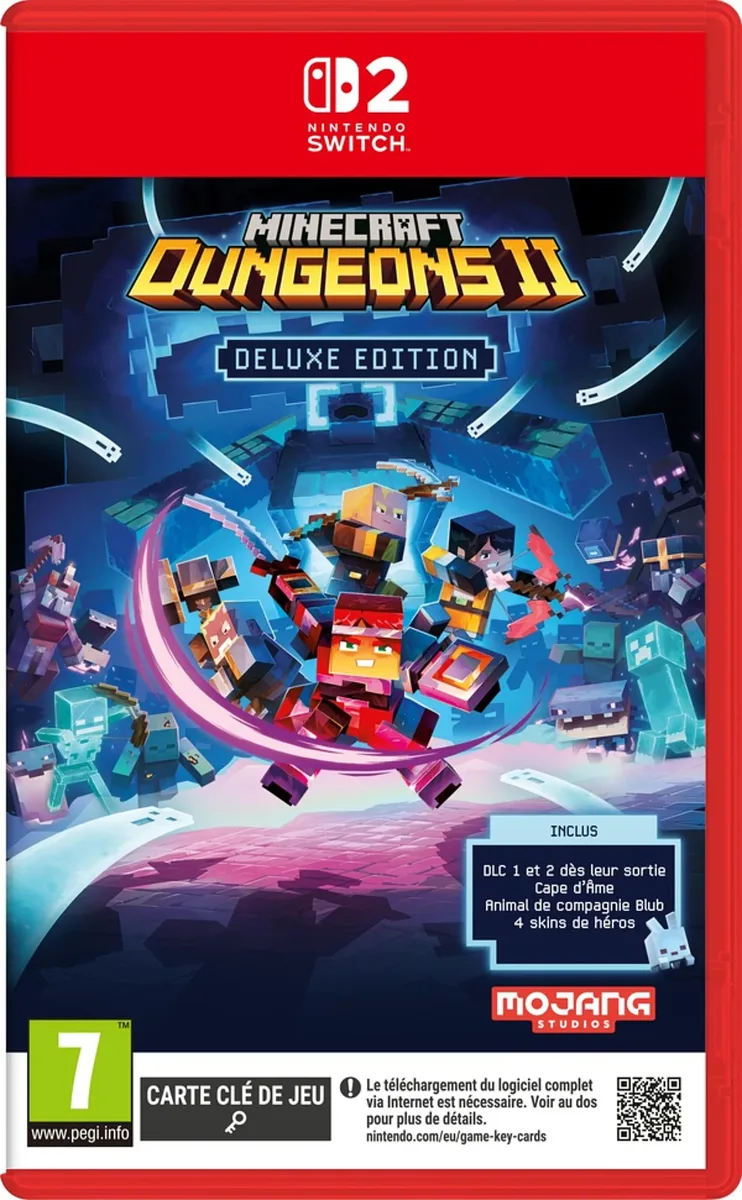 Minecraft Dungeons II - Éditon Deluxe - Nintendo Switch 2