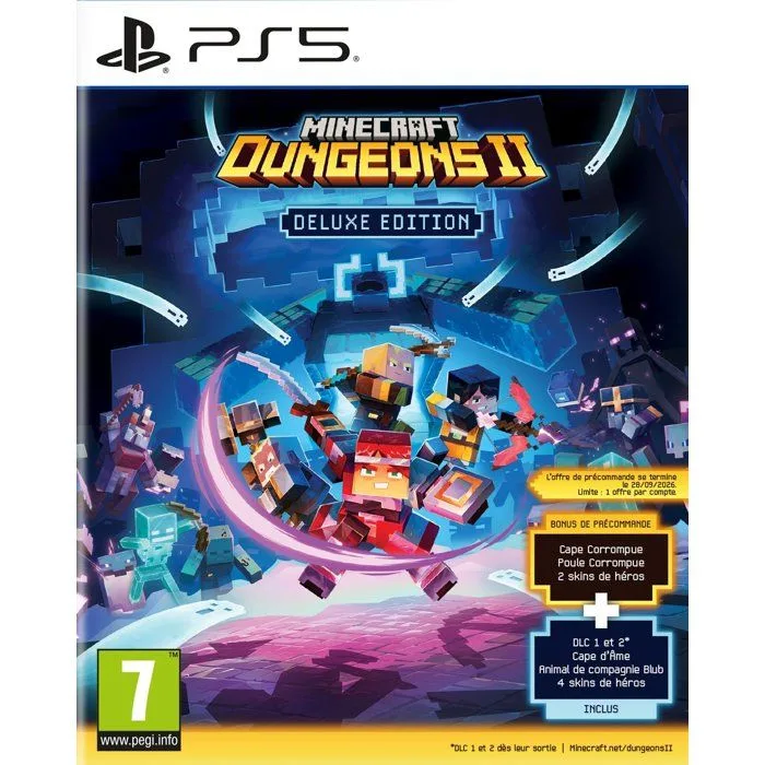 Minecraft Dungeons II - Éditon Deluxe - PS5
