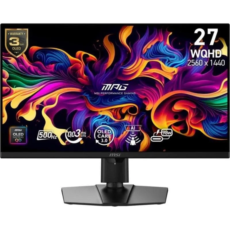 MSI MPG 271QR QD-OLED X50 Écran Gaming 26.5” WQHD