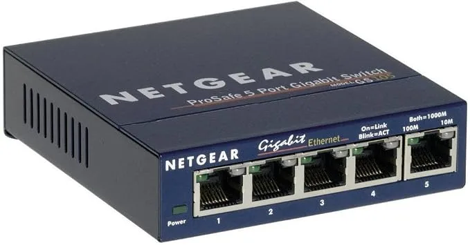 Netgear Switch PoE 52 Ports, Manageable Switch Ethernet Gigabit GS752TXUP